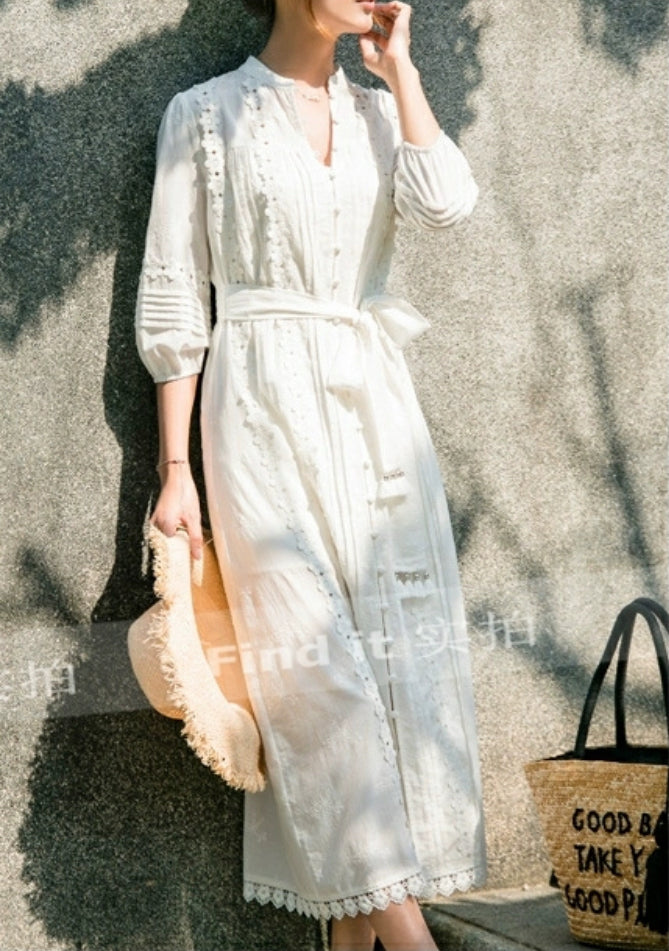 エンブロイダリーレースワンピース – arumotom