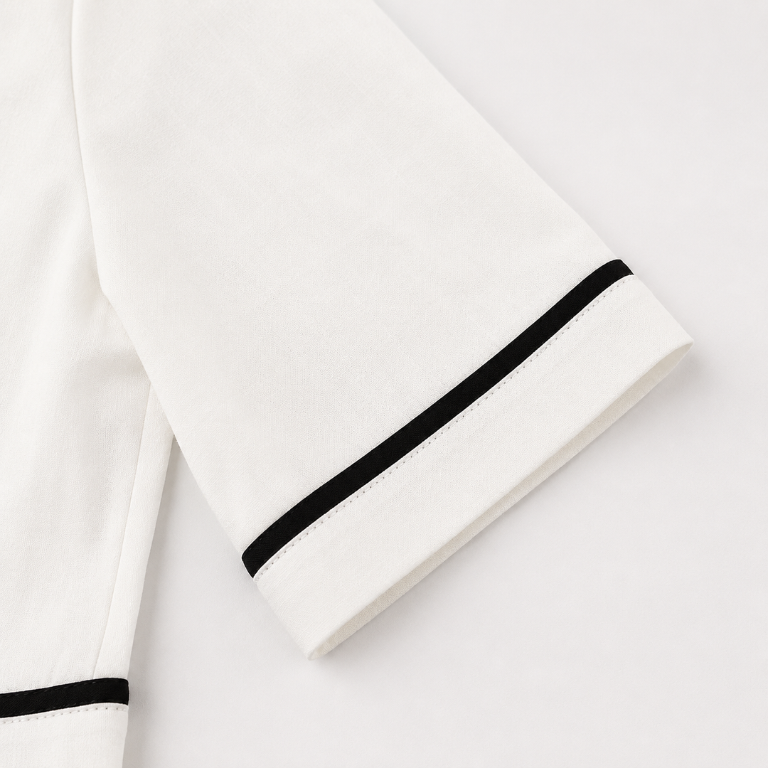 French Sky Blue Linen Set-up