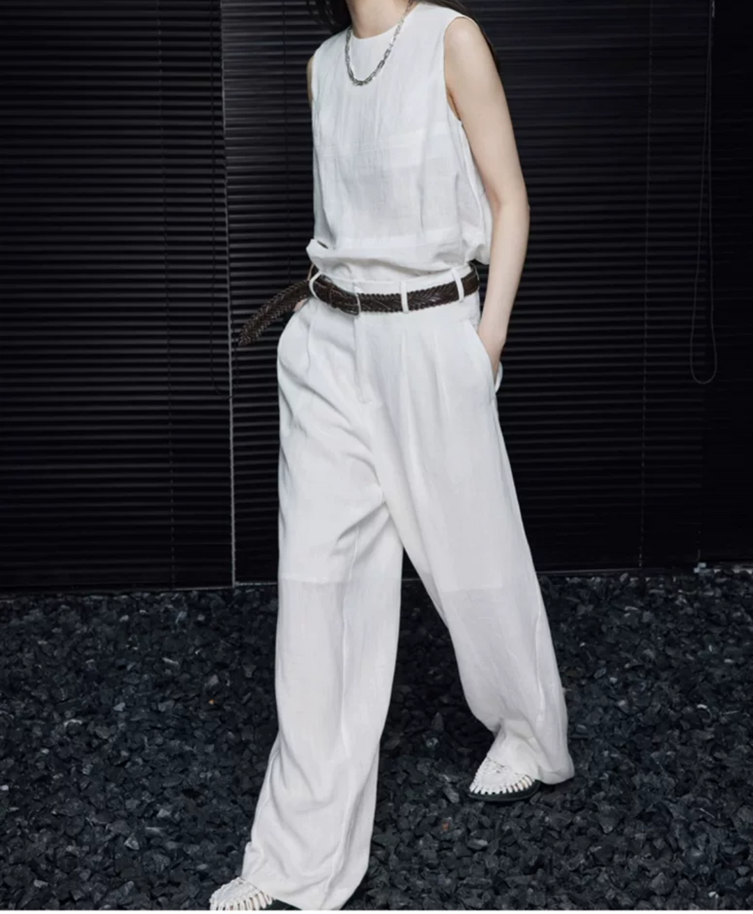 リネンスリーブレストップス – arumotom