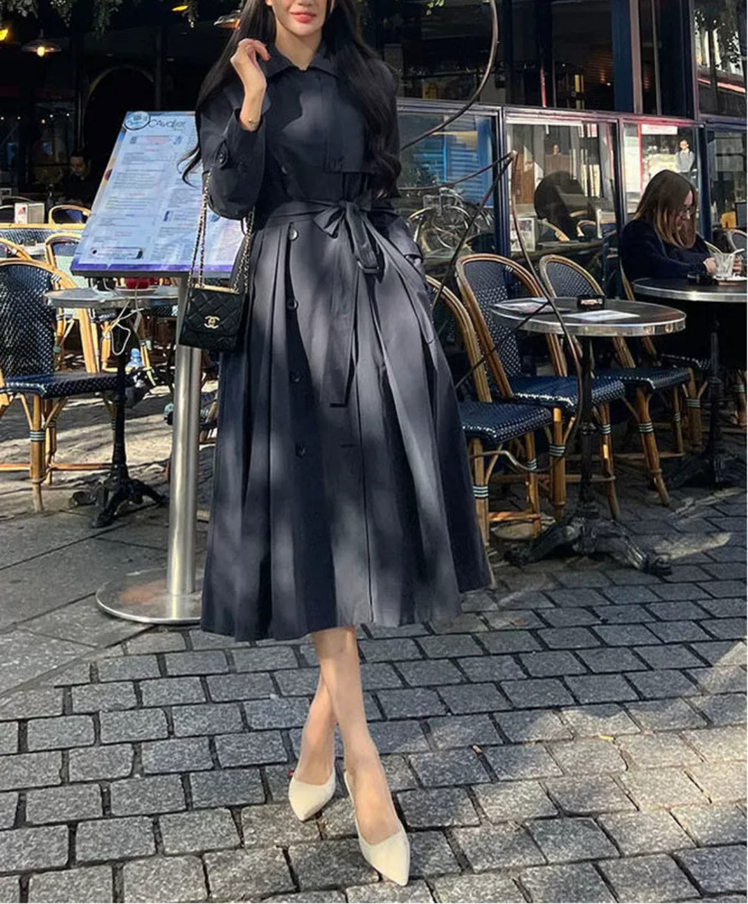 トレンチワンピース