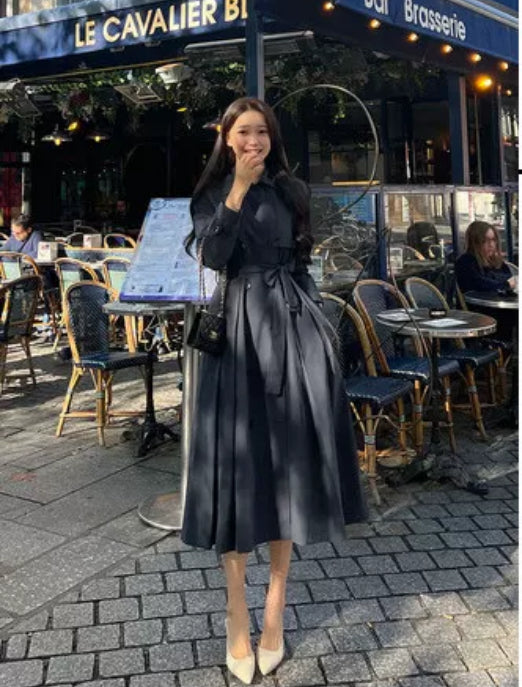 トレンチワンピース