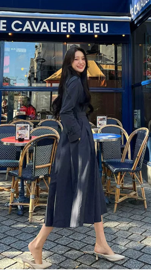 トレンチワンピース