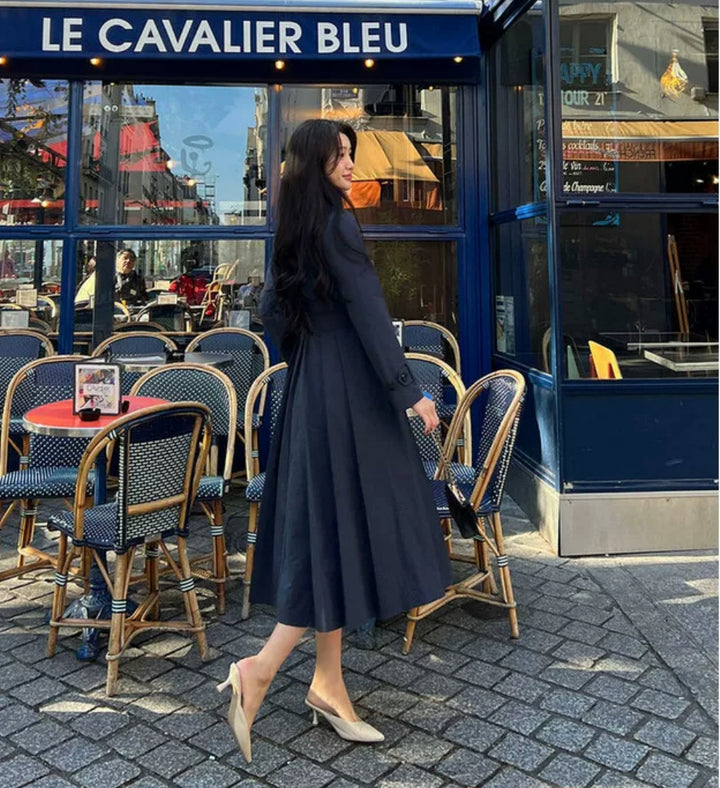 トレンチワンピース