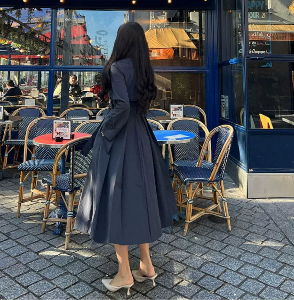 トレンチワンピース