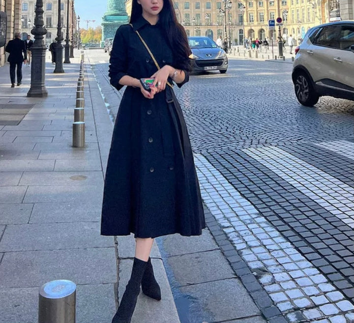 トレンチワンピース