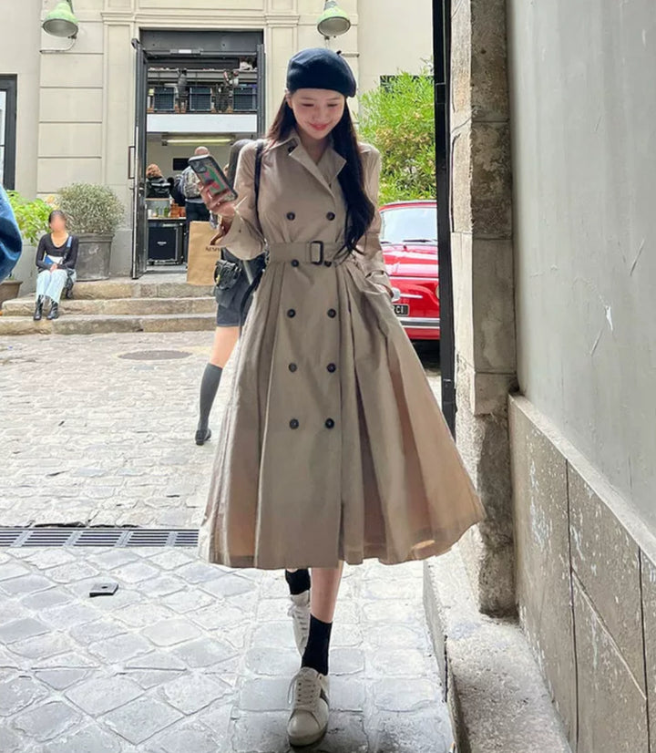 トレンチワンピース
