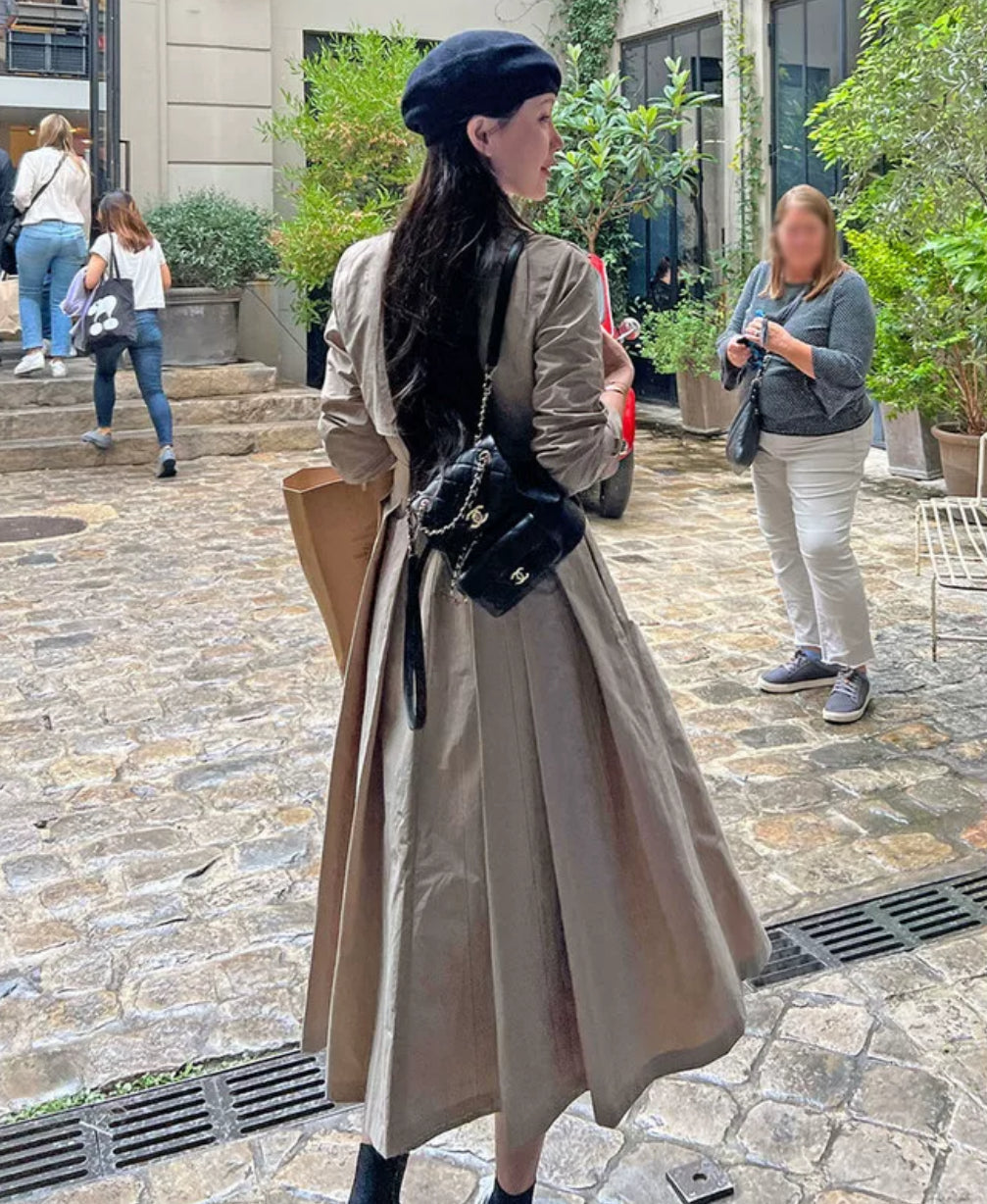 トレンチワンピース