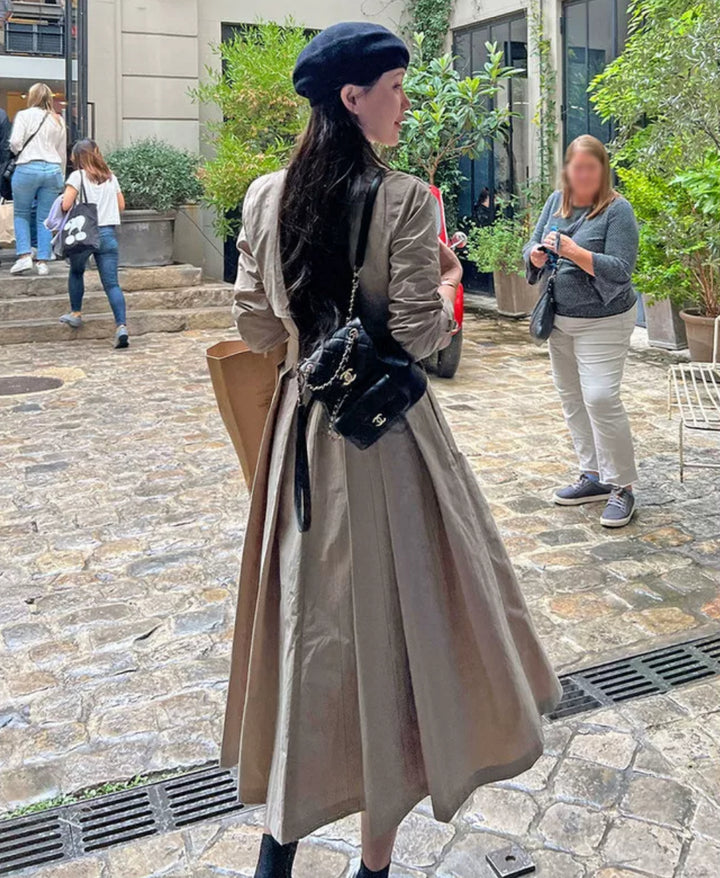 トレンチワンピース