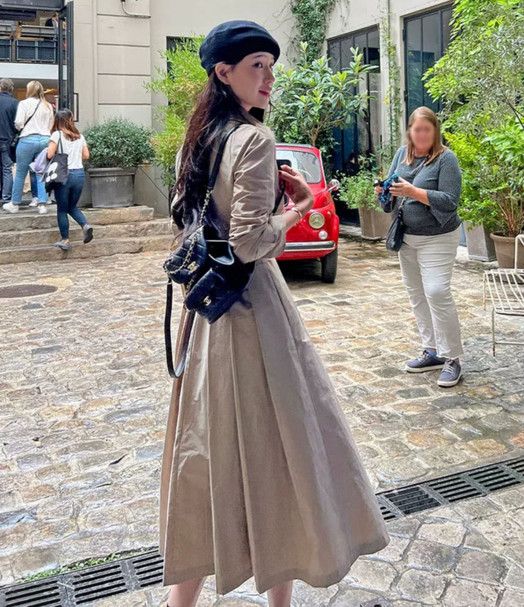 トレンチワンピース