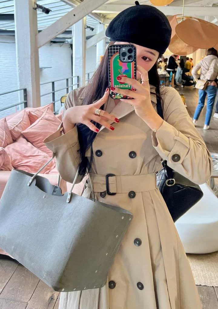 トレンチワンピース