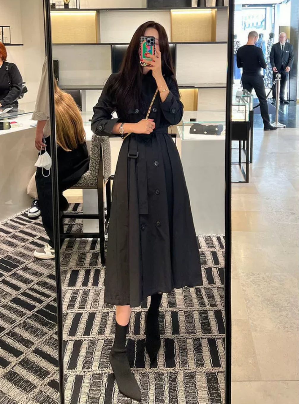 トレンチワンピース