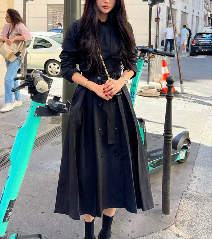 トレンチワンピース