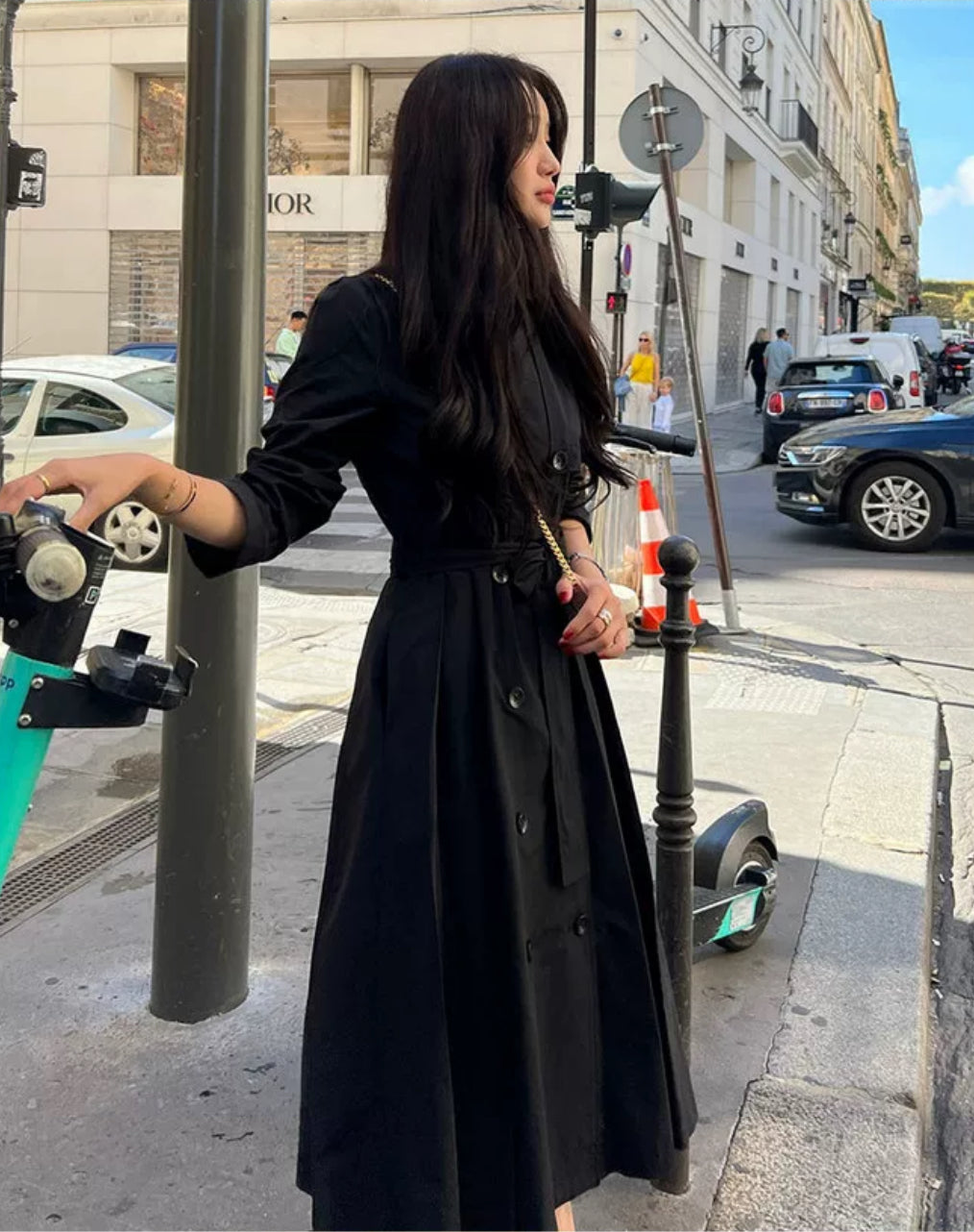 トレンチワンピース