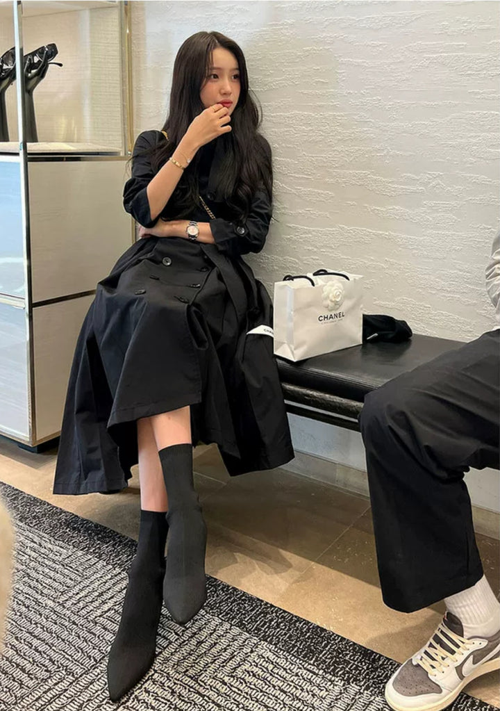 トレンチワンピース