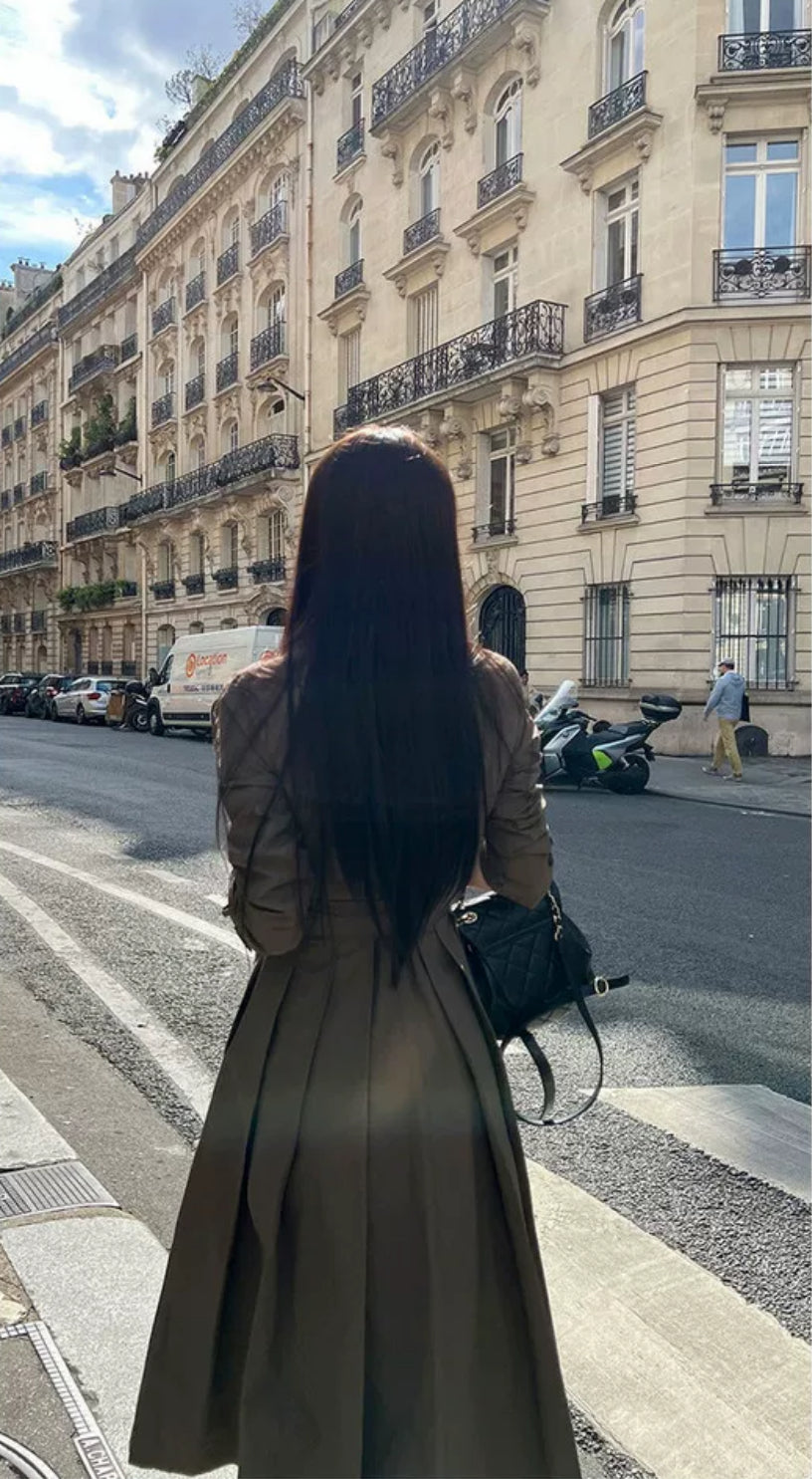 トレンチワンピース