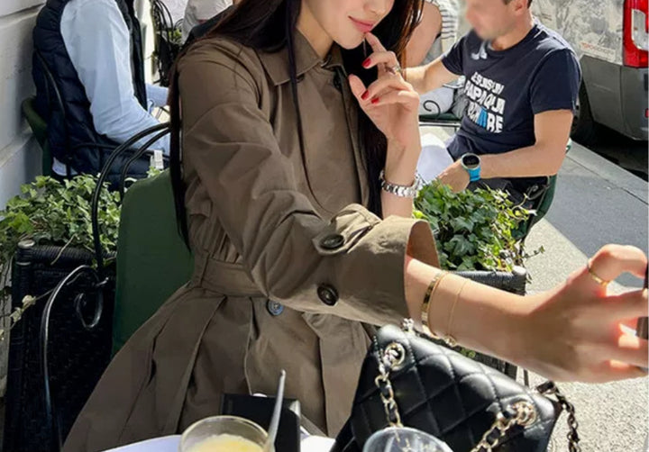 トレンチワンピース