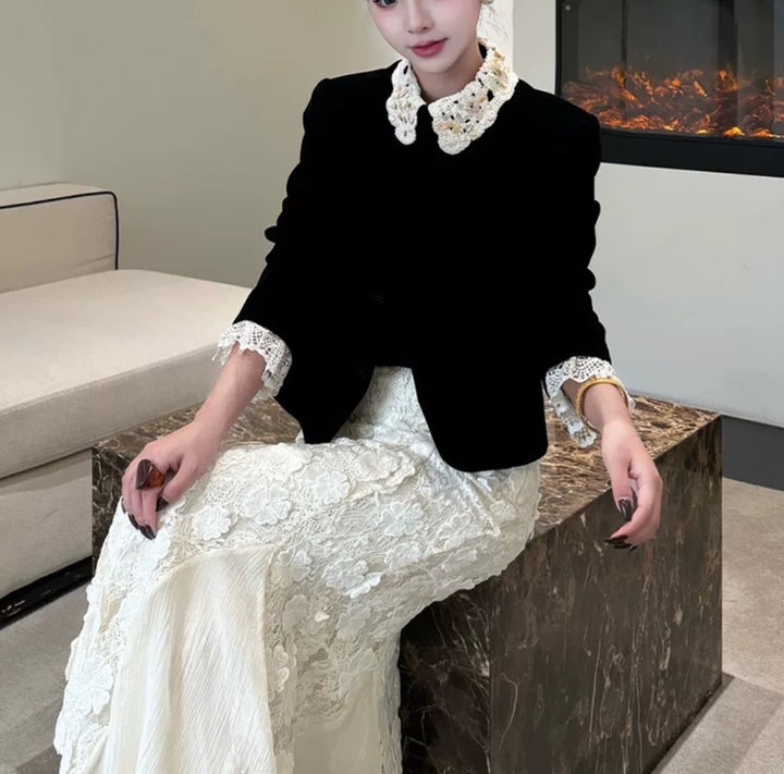 ベルベットショートコート