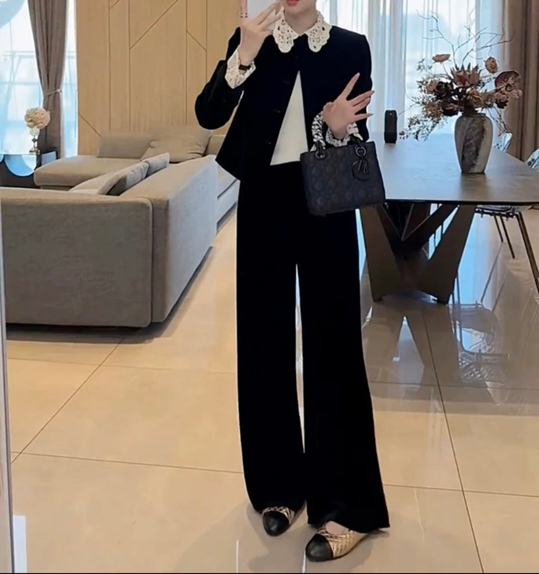 ベルベットショートコート