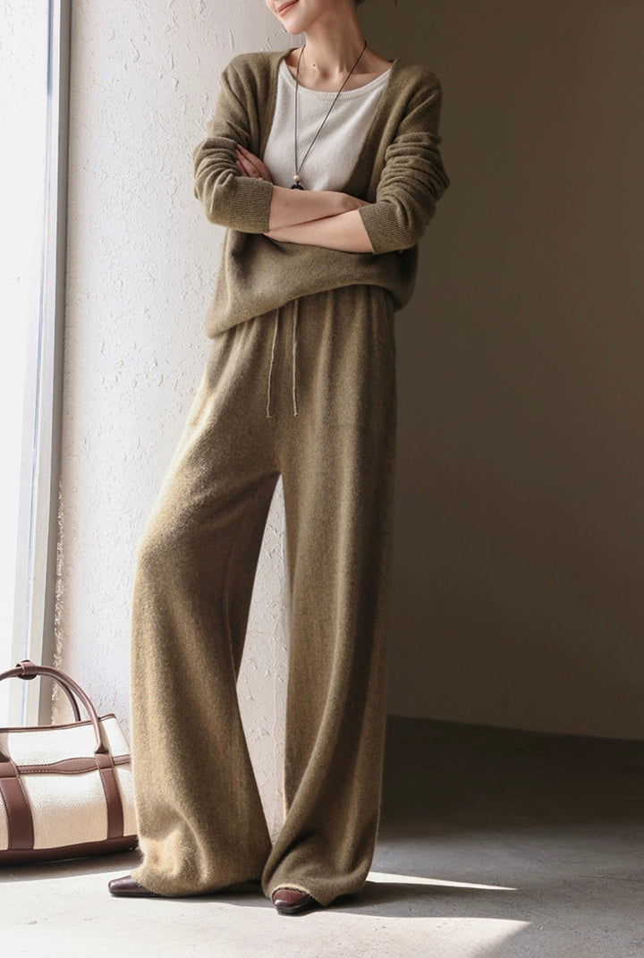 ブランジングネックセーターセットアップ