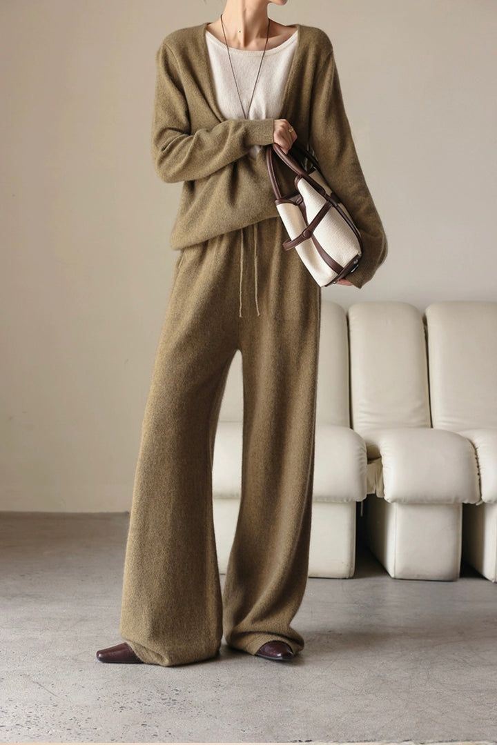 ブランジングネックセーターセットアップ