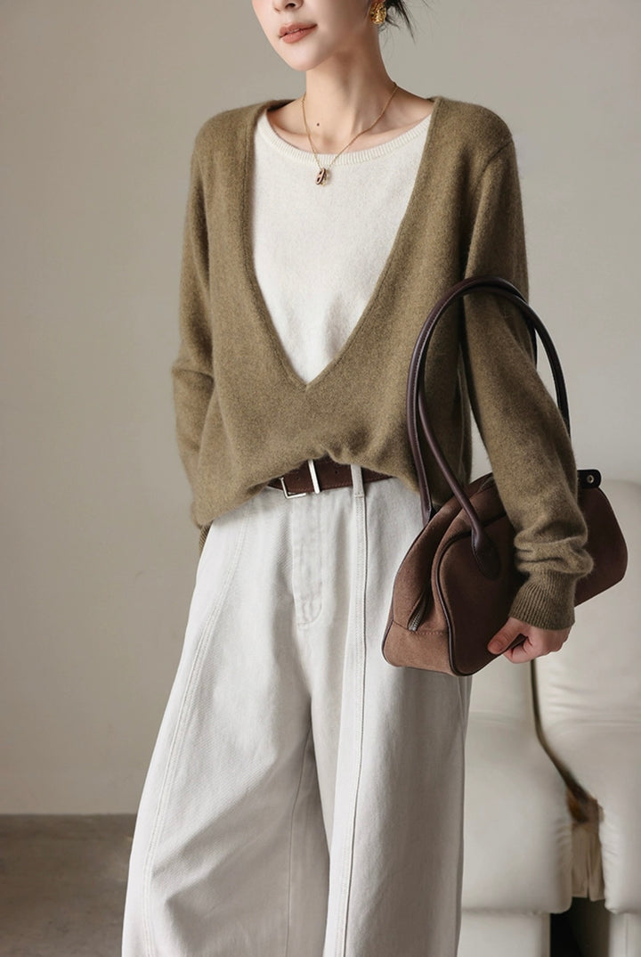 ブランジングネックセーターセットアップ