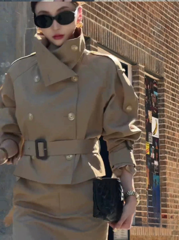 トレンチコートセットアップ