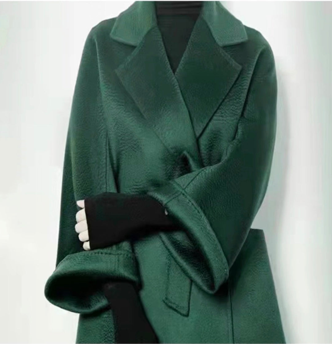 ウールロングローブコート