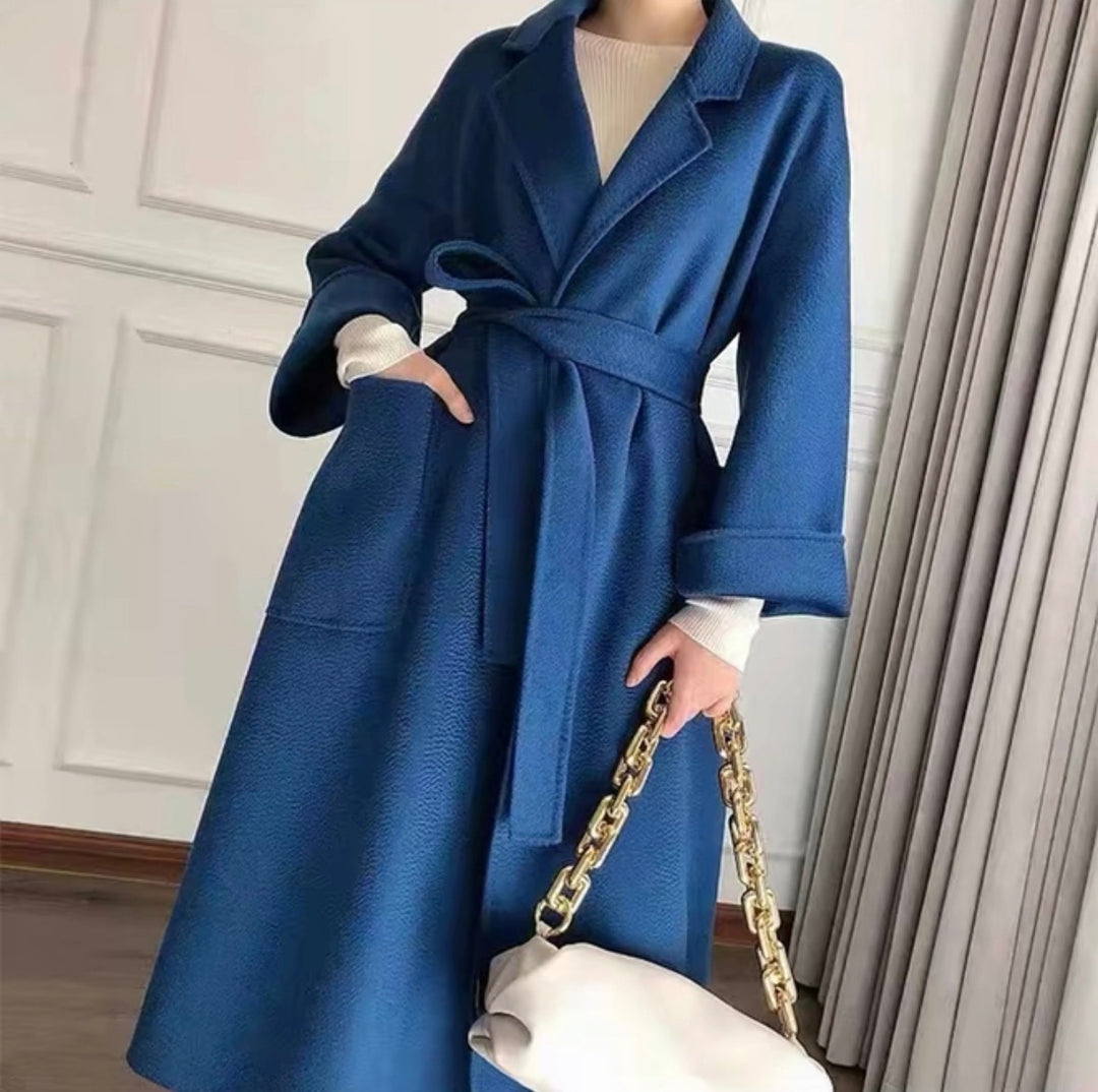 ウールロングローブコート