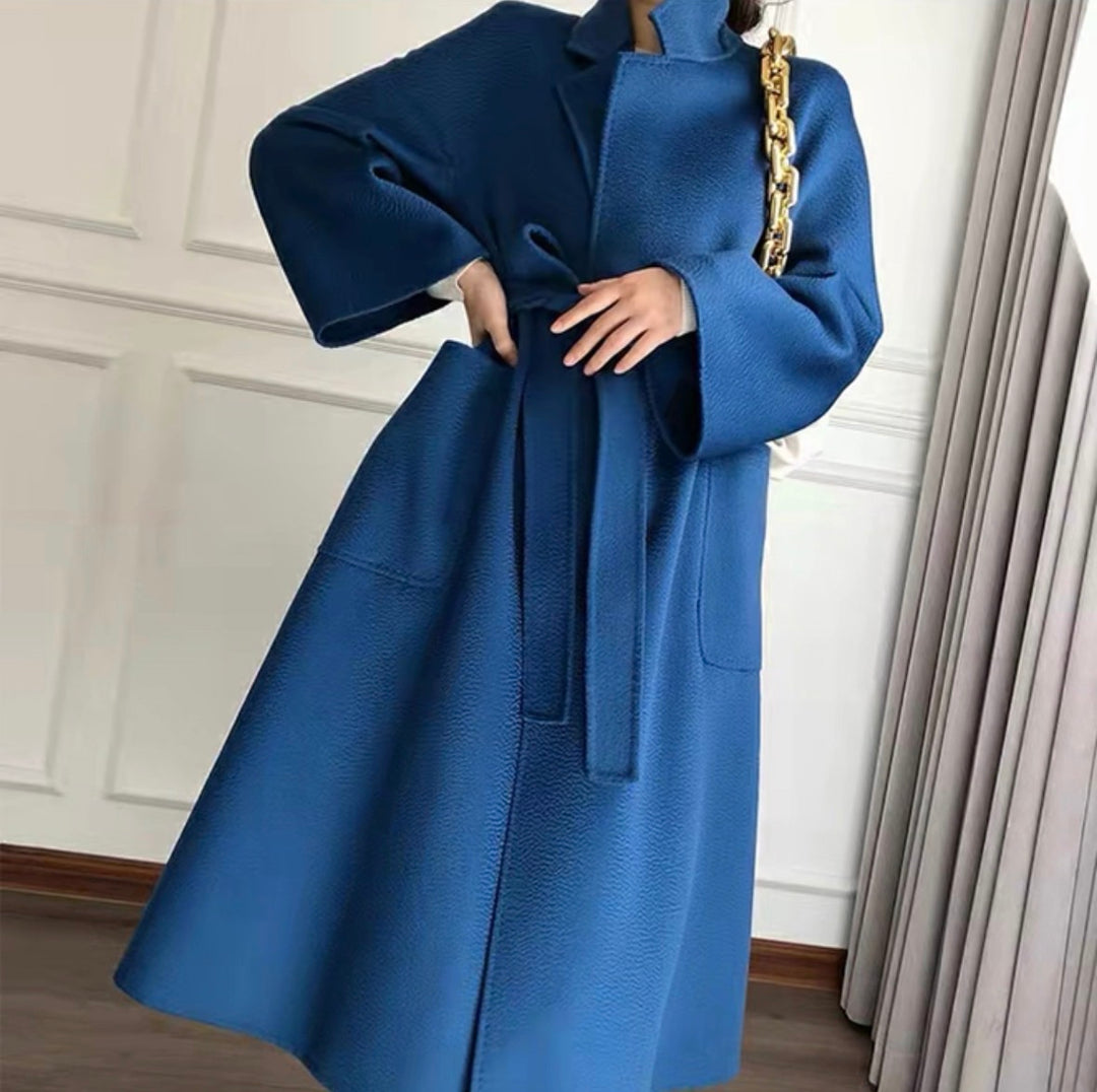 ウールロングローブコート