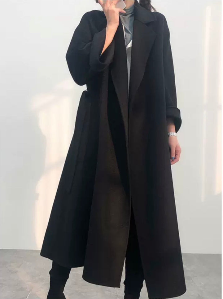 ウールロングローブコート