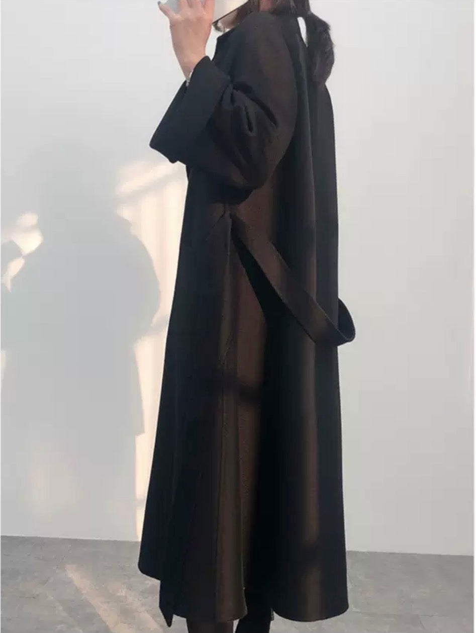 ウールロングローブコート