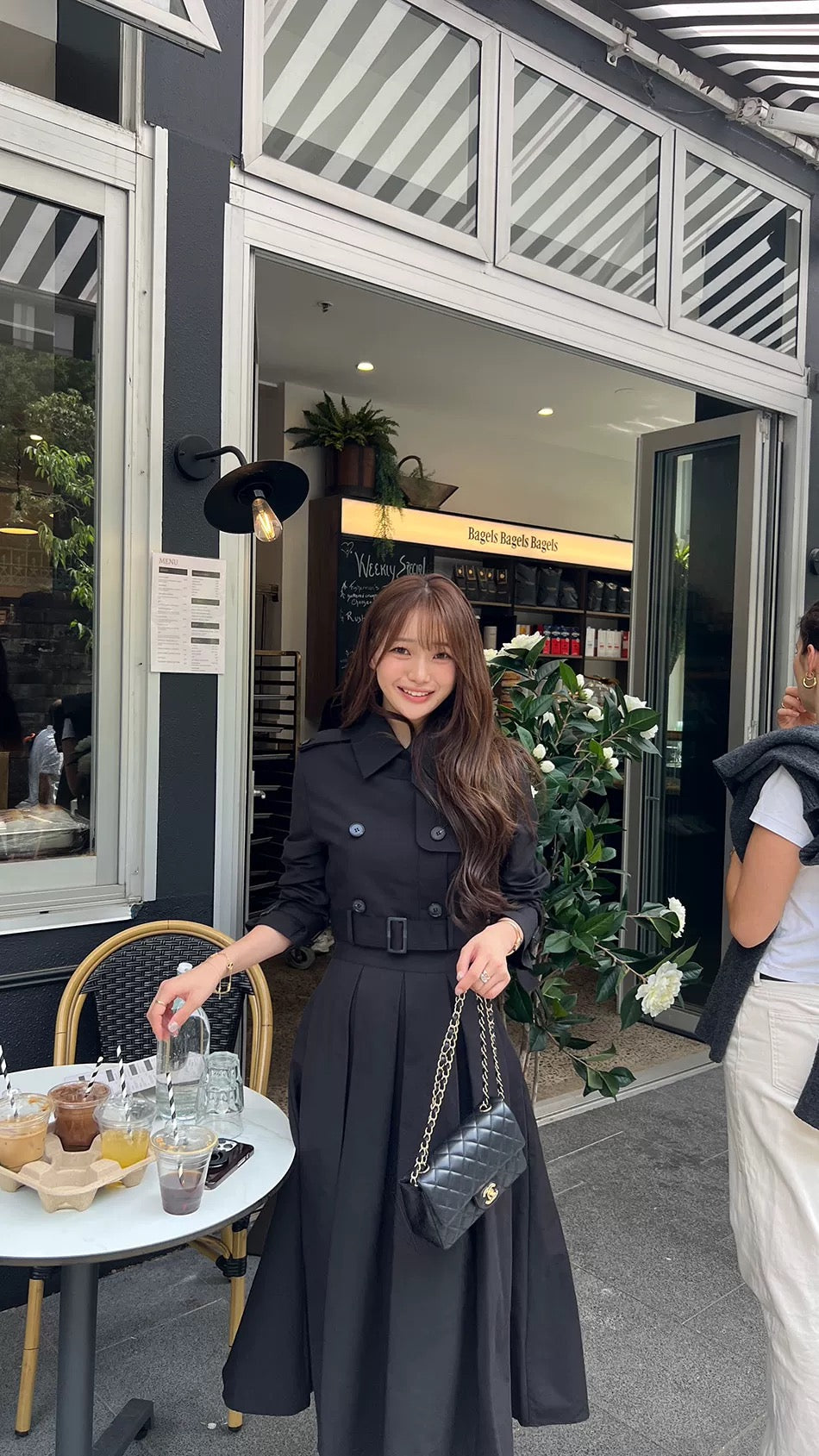 トレンチAラインスカートセットアップ