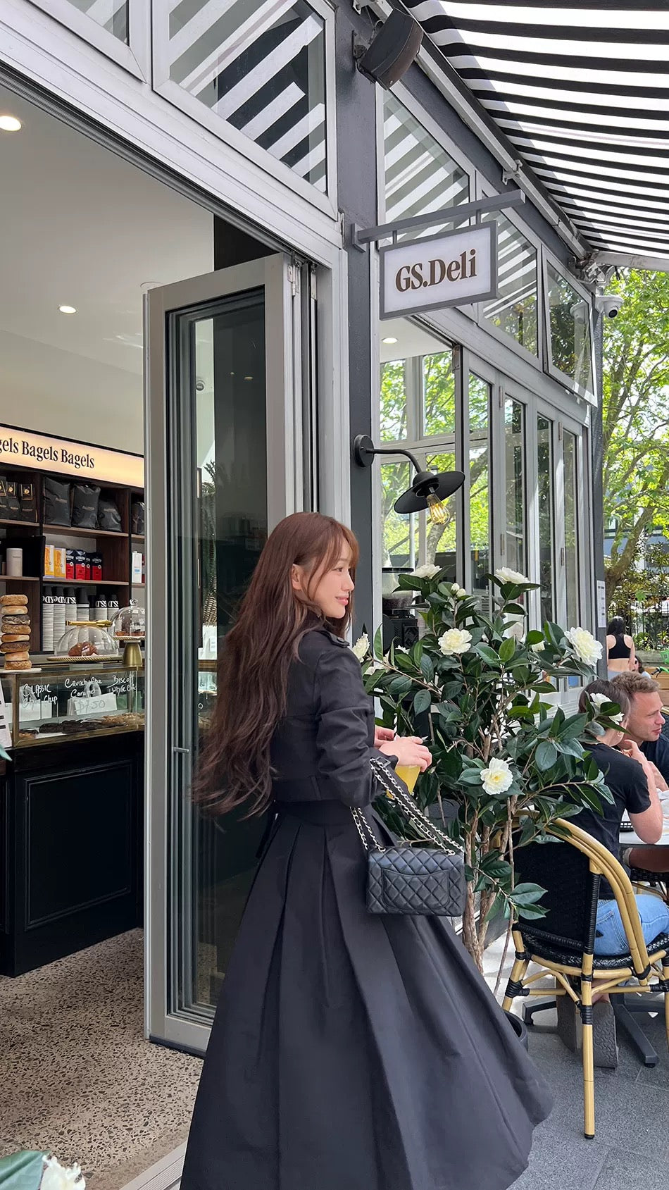 トレンチAラインスカートセットアップ