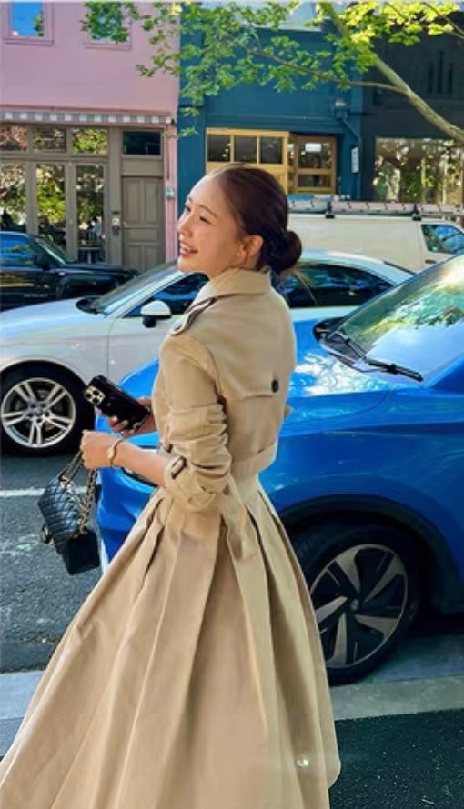 トレンチAラインスカートセットアップ